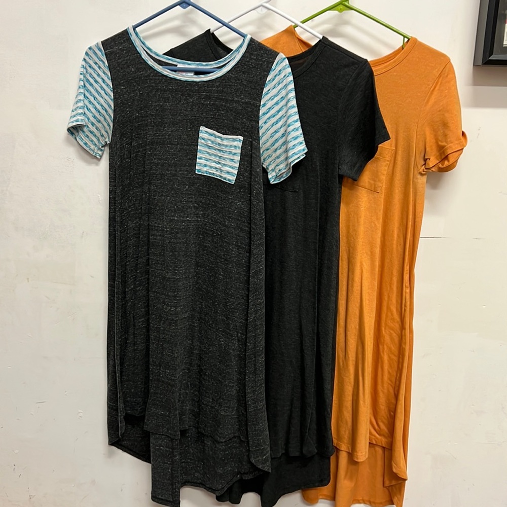3 LulaRoe dresses